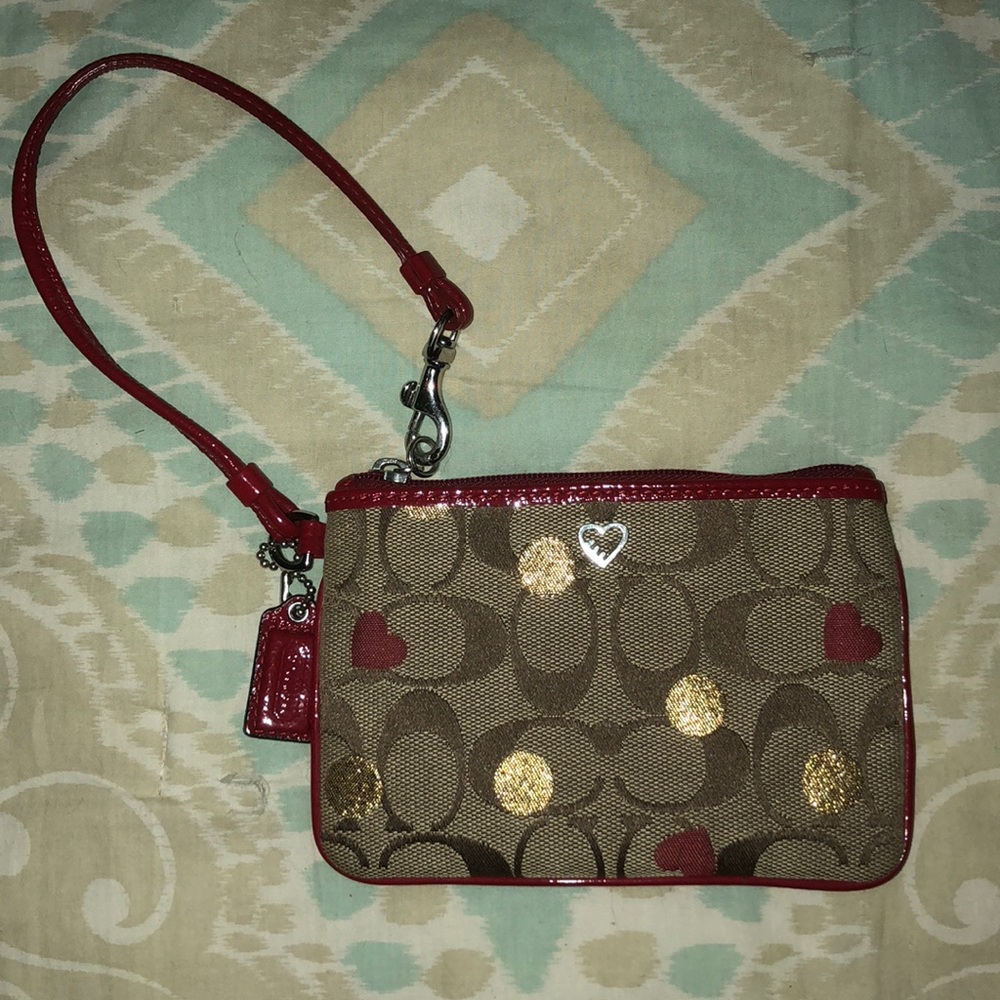 Limited Edition Valentine’s Day Coach Wristlet